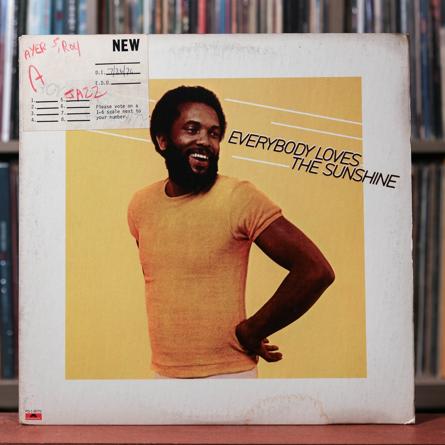 Roy Ayers Ubiquity - Everybody Loves The Sunshine - PROMO - 1976 Polyd