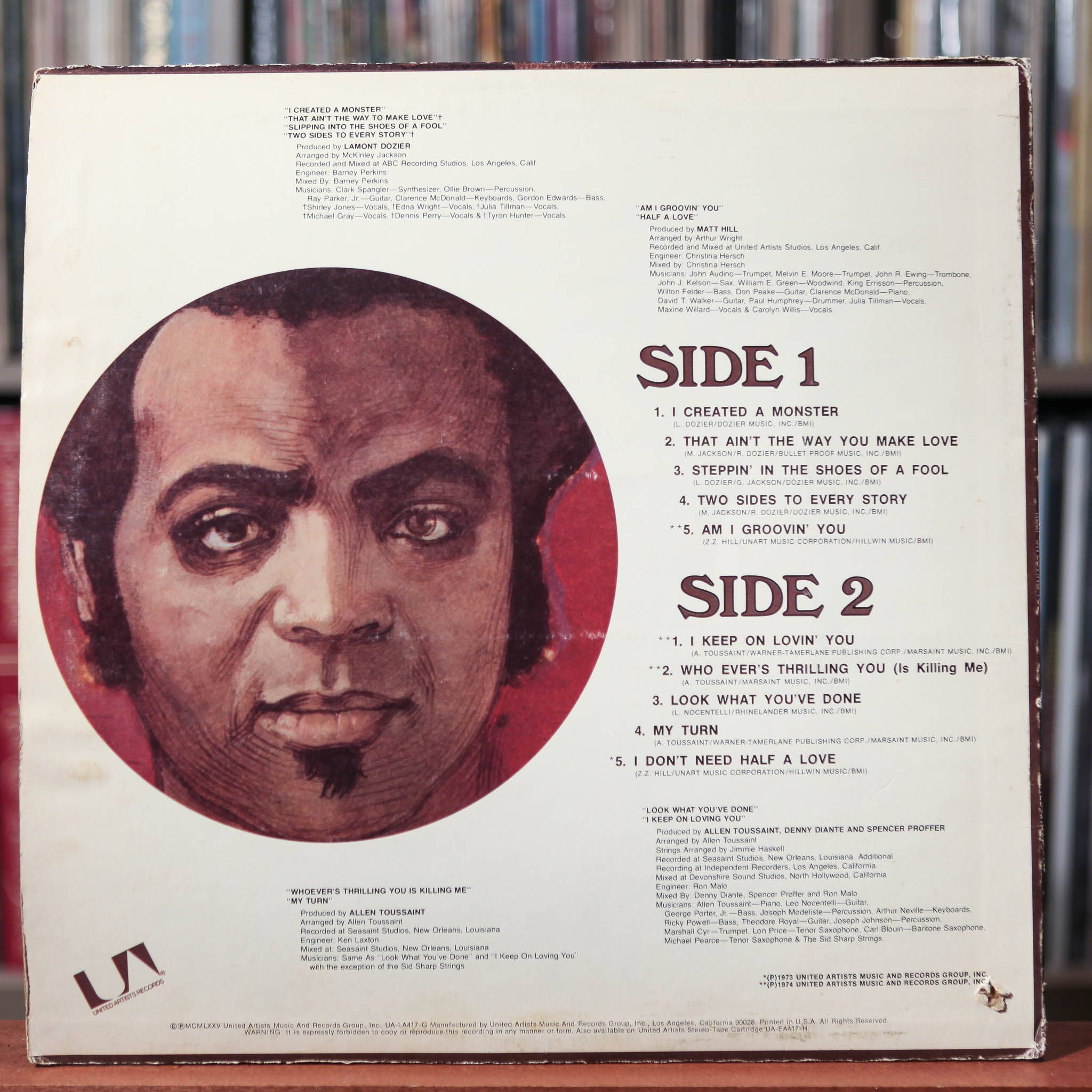 米LP Z.z. Hill Keep On Lovin You UALA417G UNITED ARTISTS RECORDS /00260 Z.Z. HILL / Keep On Lovin' You ( United Artists Records – UA