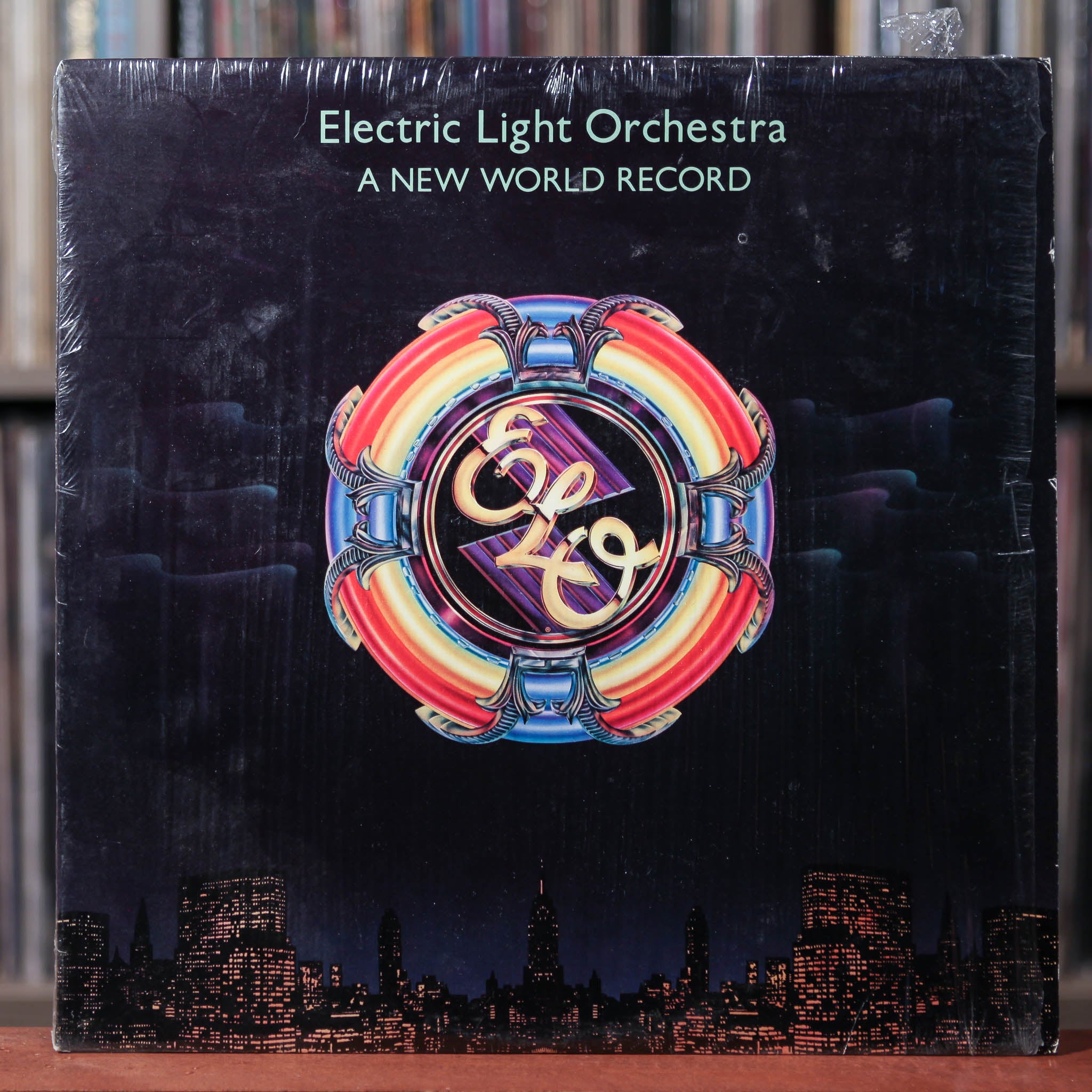 ELO - A New World Record - 1976 Jet, VG+/EX