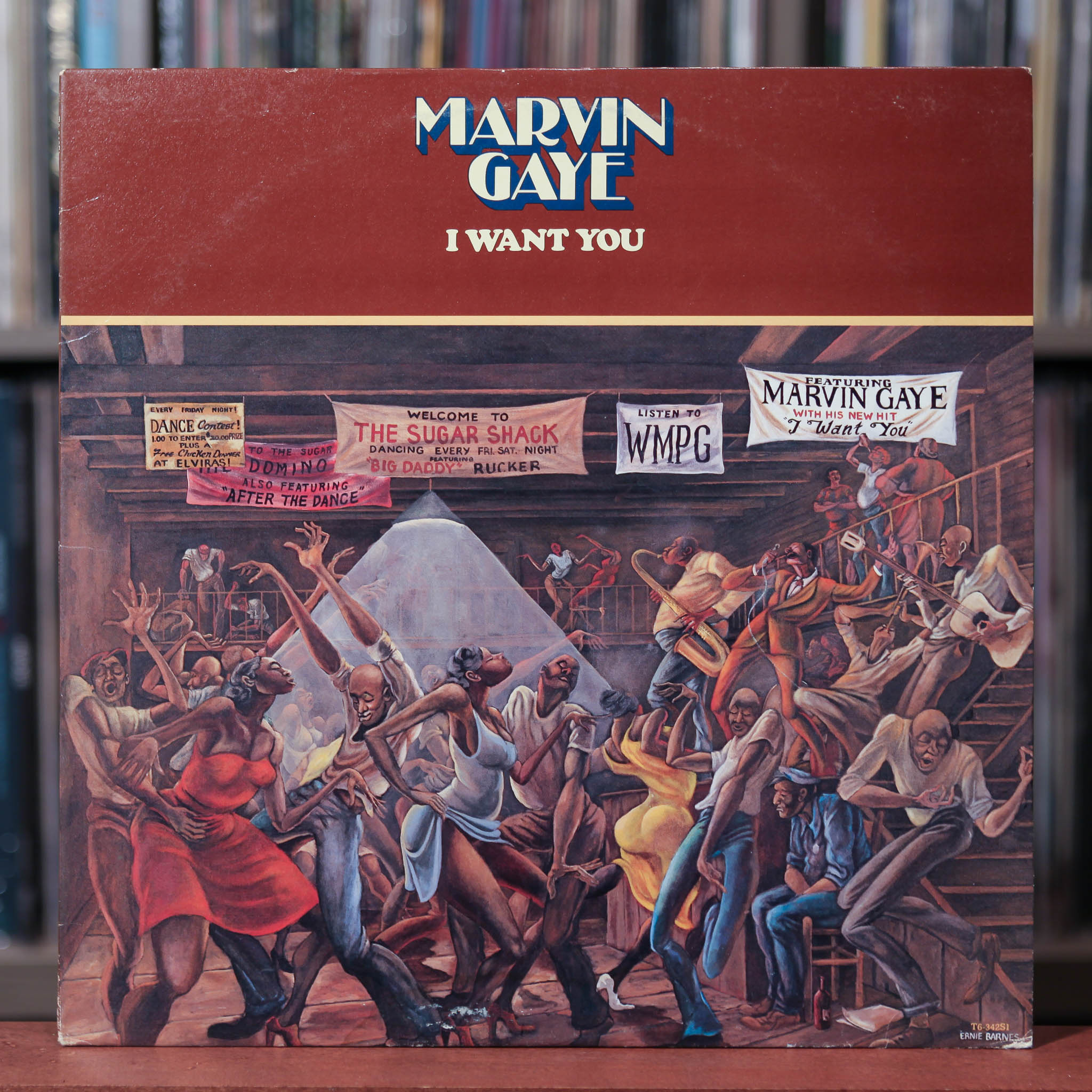 Marvin Gaye - I Want You - 1976 Tamla, VG+/EX