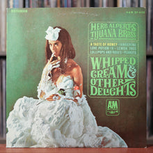 Load image into Gallery viewer, Herb Alpert&#39;s Tijuana Brass - Whipped Cream &amp; Other Delights - 1965 A&amp;M, EX/VG+
