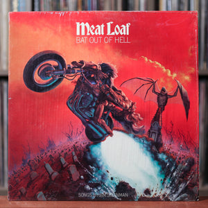 Meatloaf - Bat Out Of Hell - 1976 Epic, EX/EX w/Shrink