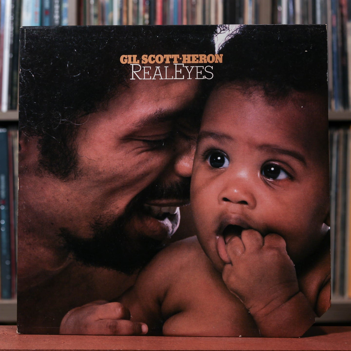 Gil Scott-Heron - Real Eyes - 1980 Arista, VG+/VG+