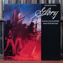 Load image into Gallery viewer, Glory - Original Motion Picture Soundtrack - 1989 Virgin, VG+/EX
