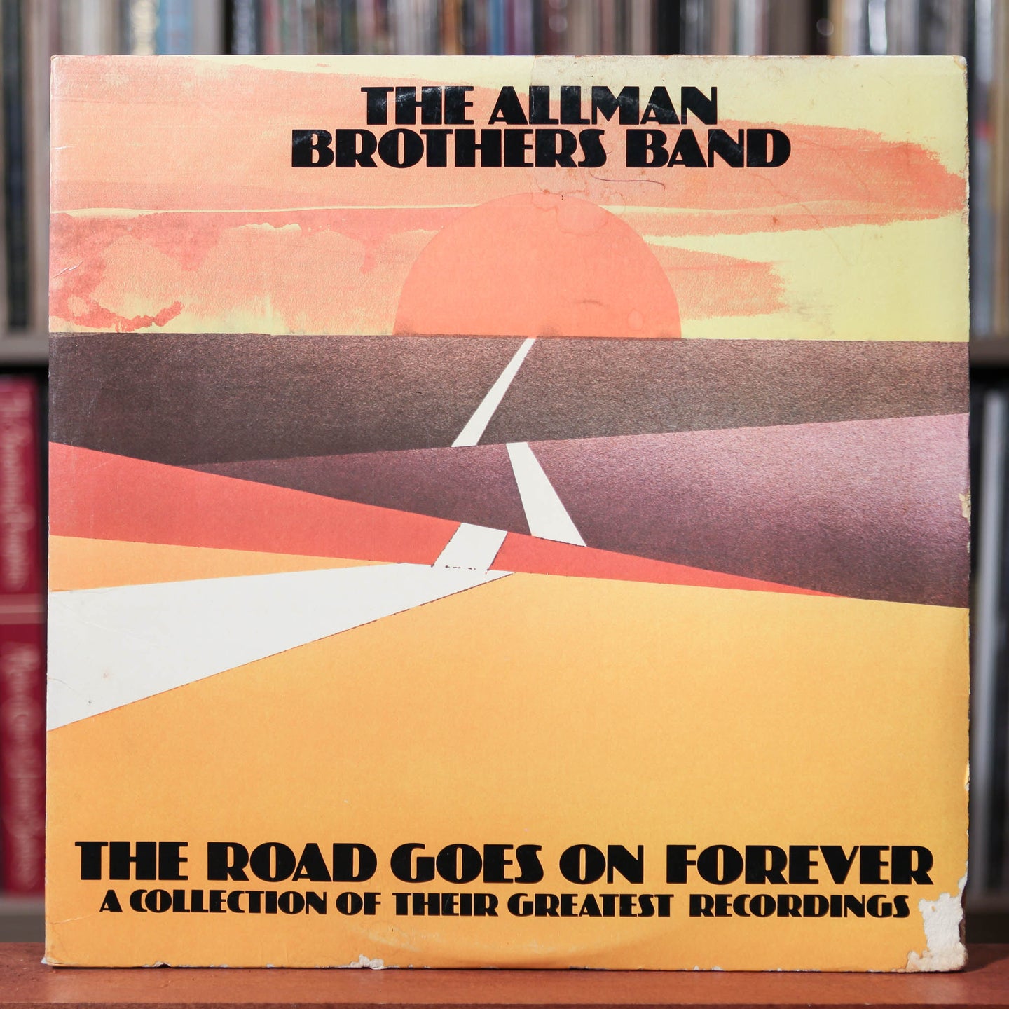 Allman Brothers - The Road Goes On Forever - 2LP - 1975 Capricorn, VG/VG+