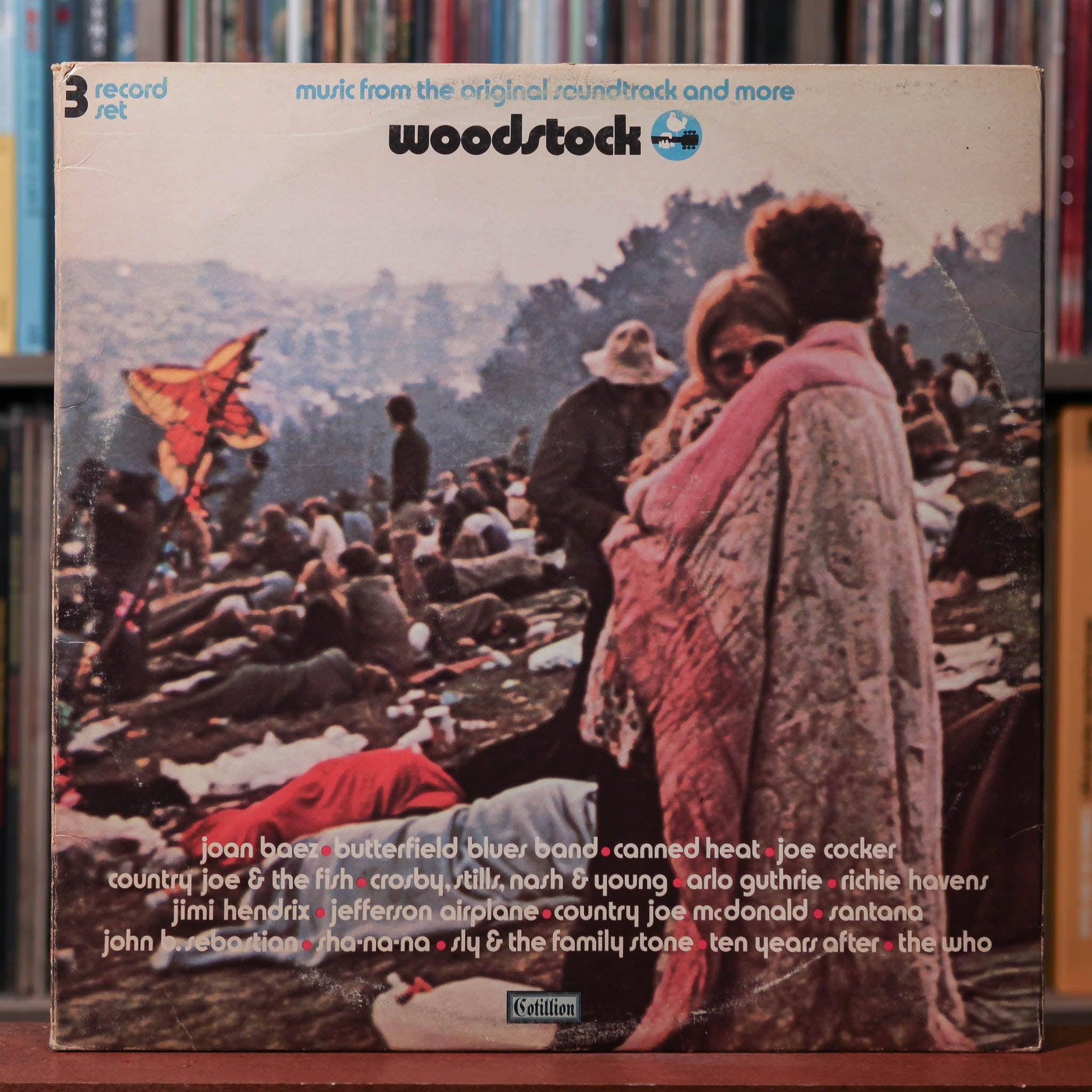 欧3LP Various Woodstock - Music From The Original Soundtrack And  R1518805 Cotillion /00920 WOODSTOCK - Music From The Original Soundtrack - Vinyl 3xLP