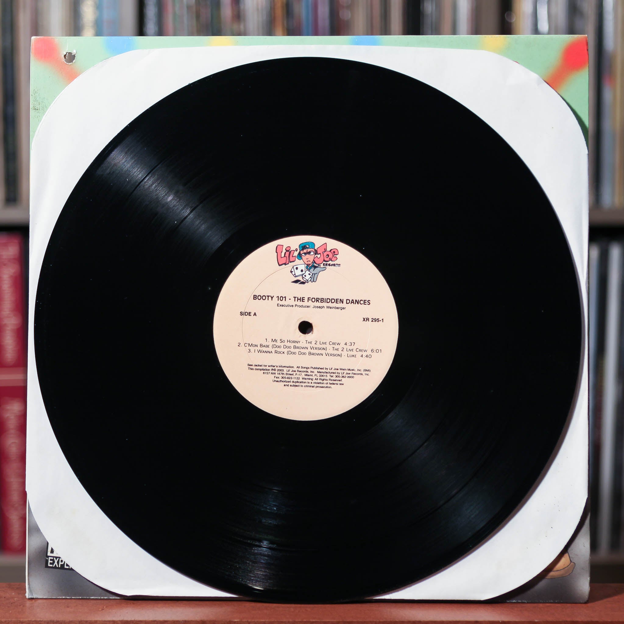 Booty 101-The Forbidden Dances - Various - 2LP - 1999 Lil' Joe Records