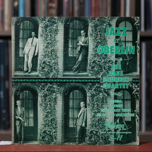 The Dave Brubeck Quartet - Jazz At Oberlin - 10" LP - 1954 Fantasy, VG/VG