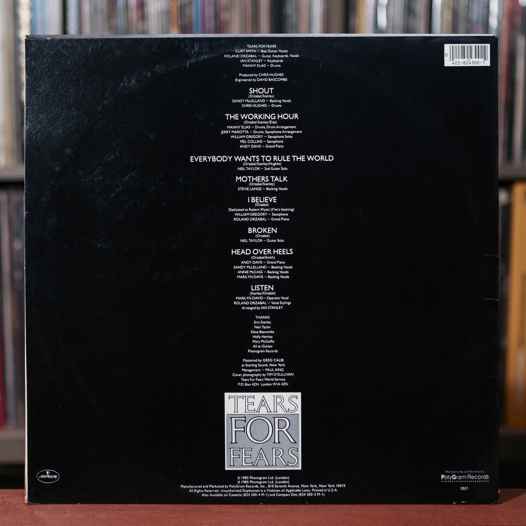その他 LP Tears For Fears Songs From The Big Chair 25PP157 MERCURY /00260 s-l400.jpg