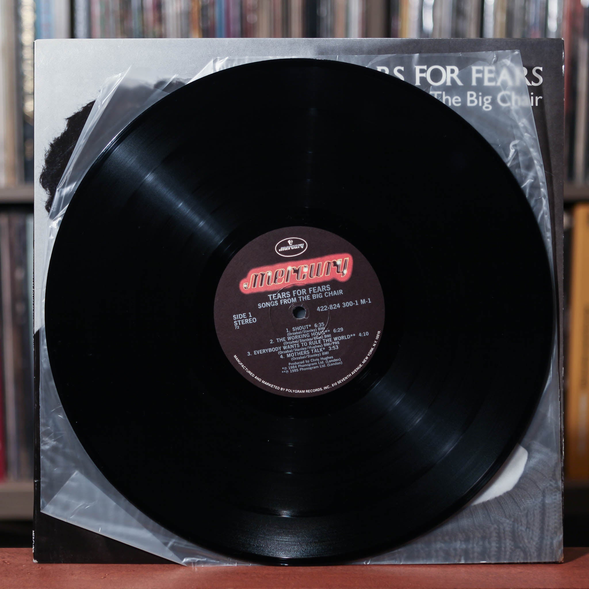 欧LP Tears For Fears Songs From The Big Chair  3794995 Mercury, Universal Music Group /00260 Tears For Fears – Songs From The Big Chair – Vinyl (LP