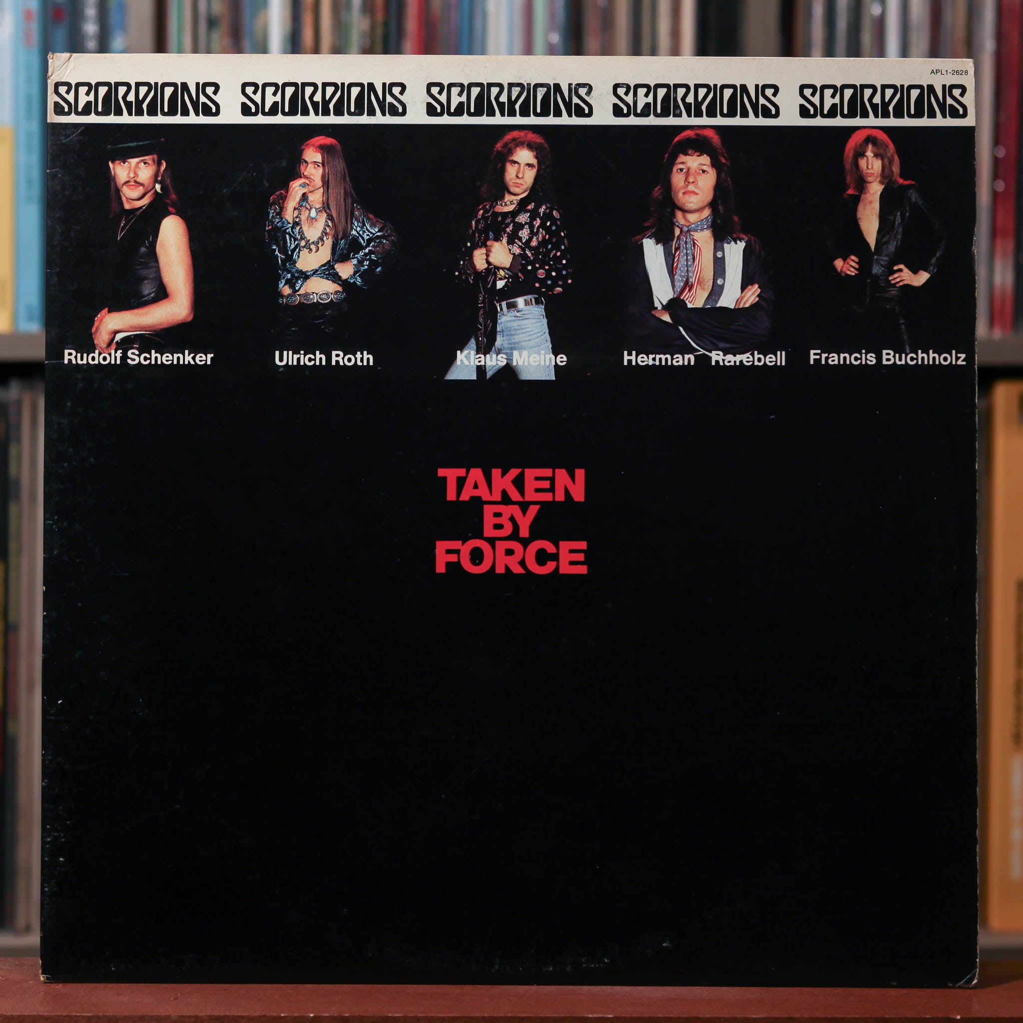 洋楽 SCORPIONS TAKEN BY FORCE RCA Scorpions – Taken By Force – Vinyl (LP, Album, Stereo), 1977