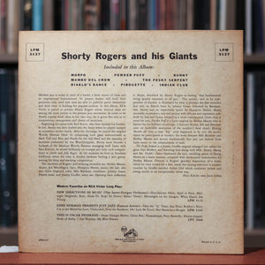 Shorty Rogers And His Giants - Self-Titled - 10" LP - 1953 RCA Victor, VG+/VG
