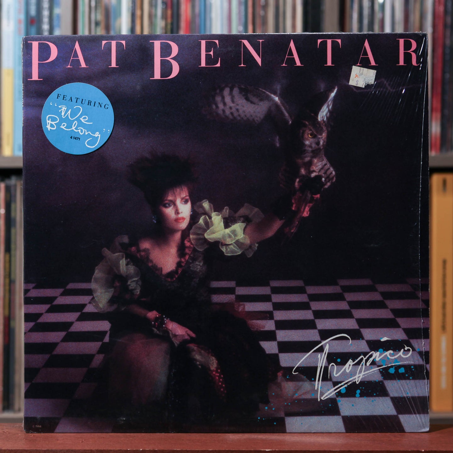 Pat Benatar - Tropico - IN SHRINK W/ HYPE 1984 Chrysalis, EX/EX