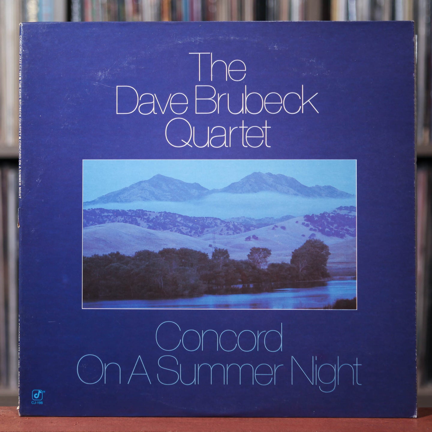 The Dave Brubeck Quartet - Concord On A Summer Night - 1982 Concord Jazz, VG+/EX