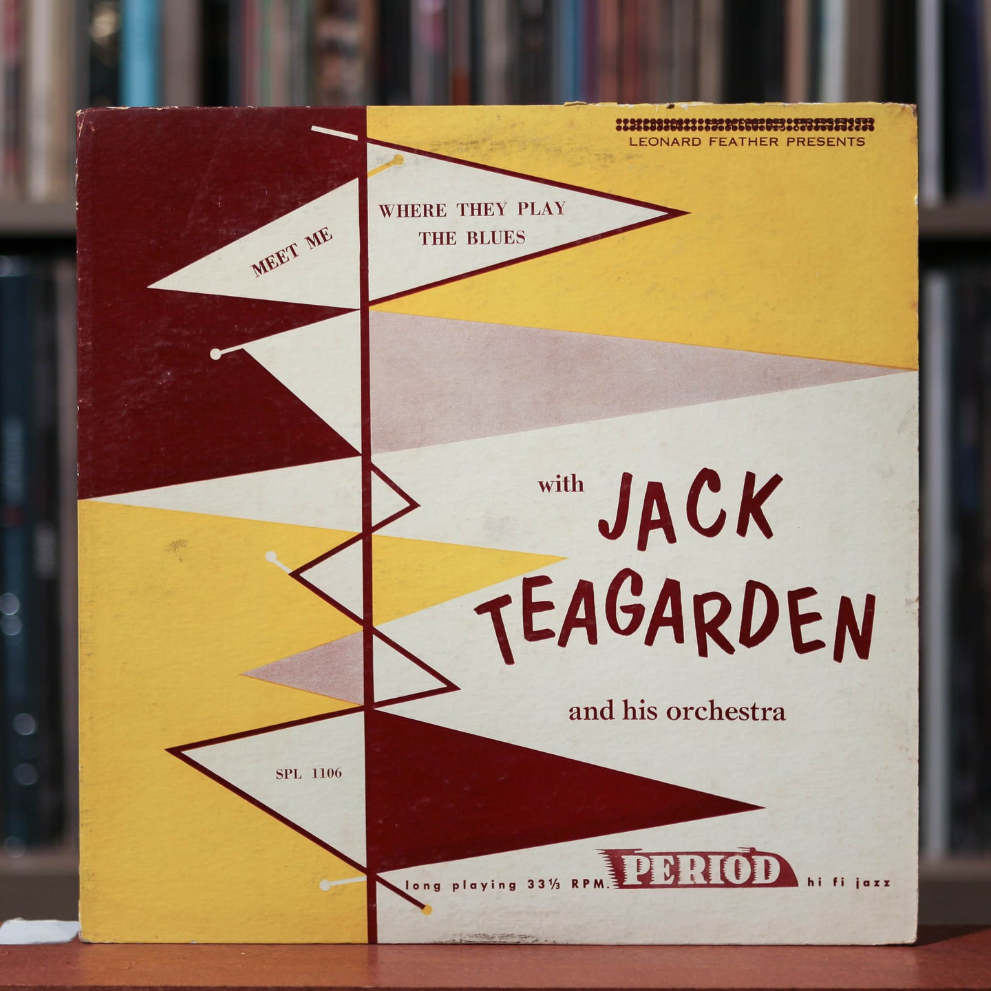Jack Teagarden And His Orchestra - Meet Me Where They Play The Blues - 10