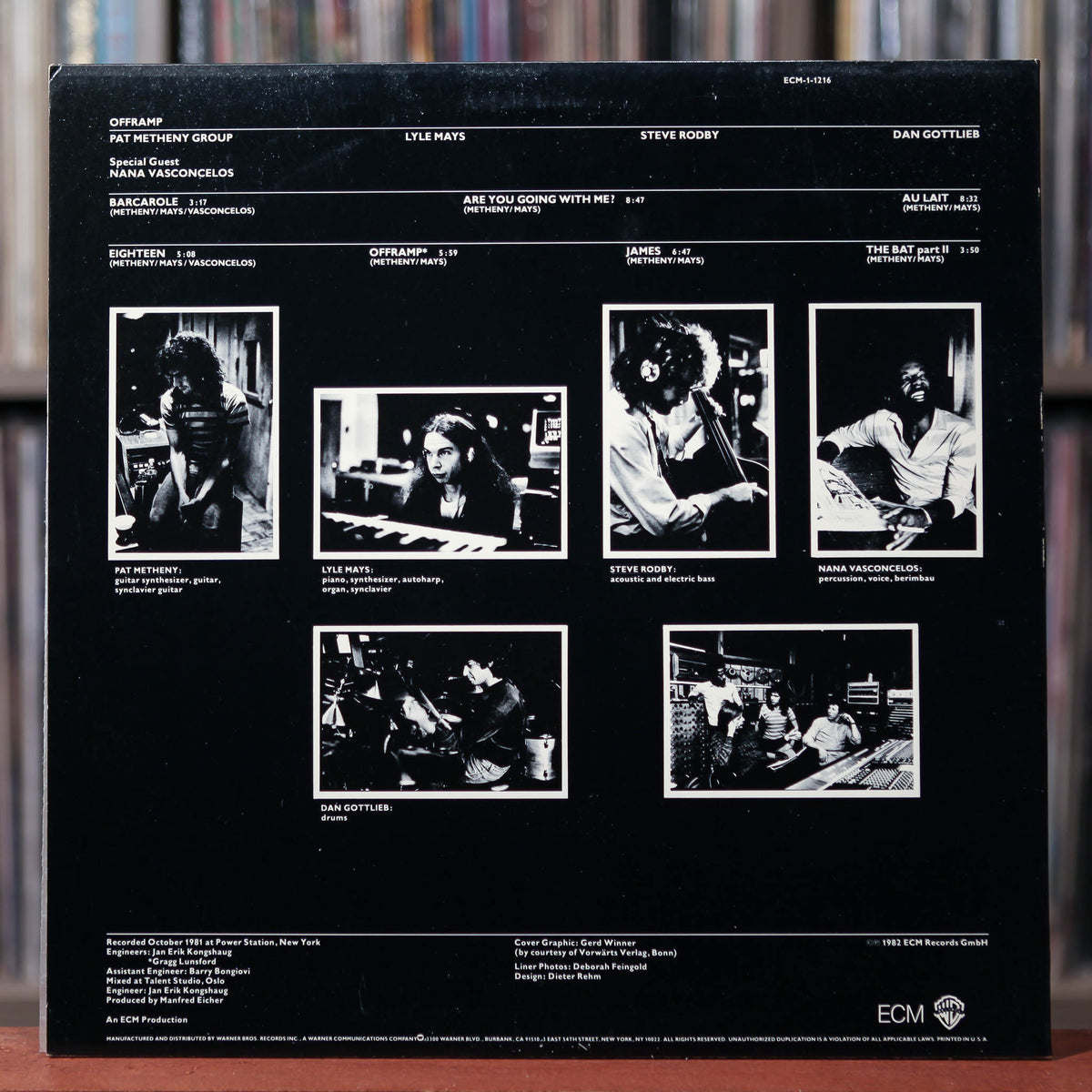 Pat Metheny Group - Offramp - 1982 ECM, EX/EX