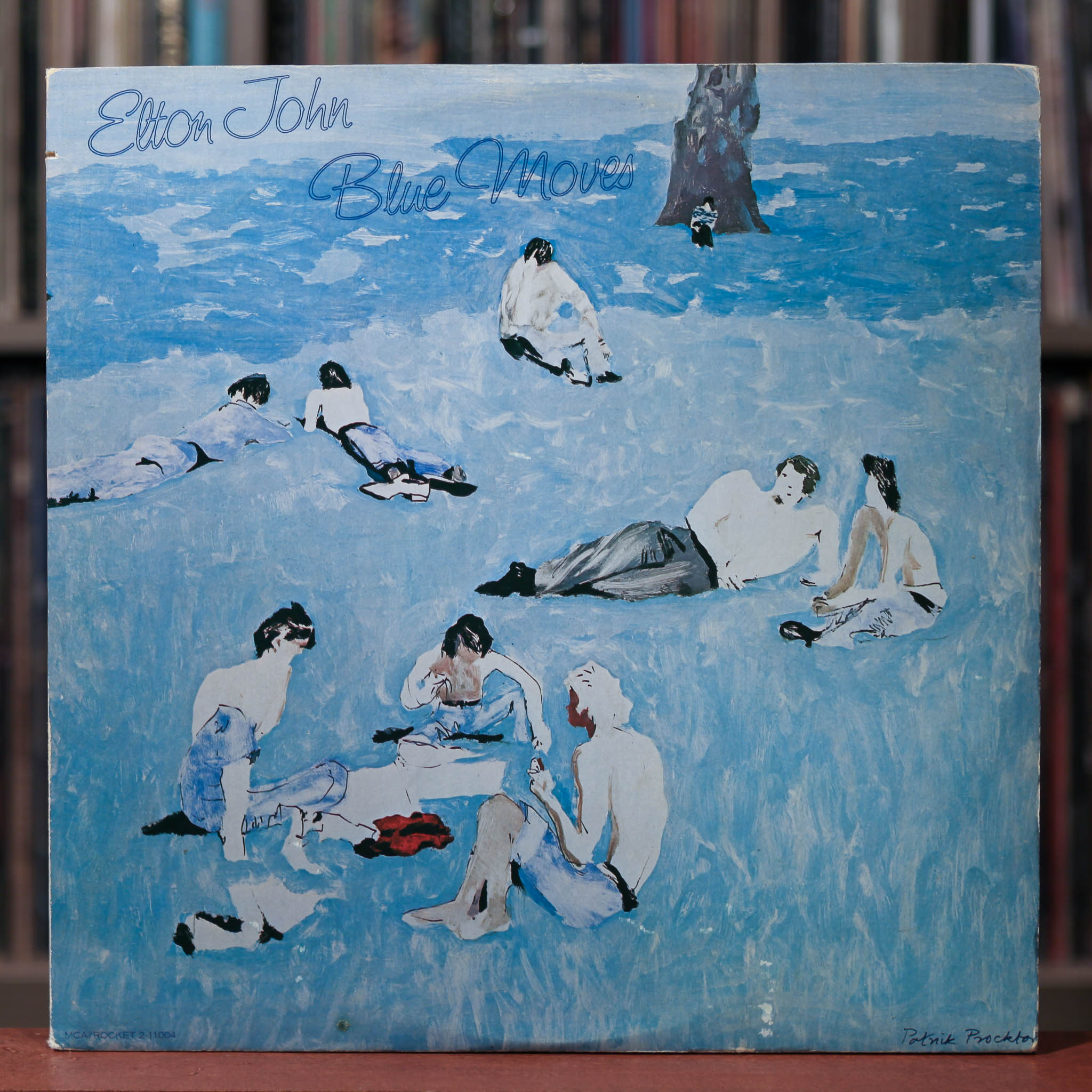 Elton John - Blue Moves - 2LP - 1976 MCA, VG+/VG+