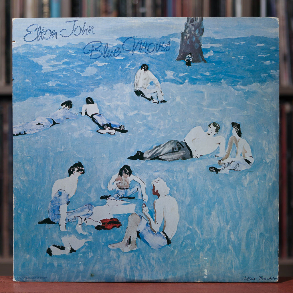 Elton John - Blue Moves - 2LP - 1976 MCA, VG+/VG+