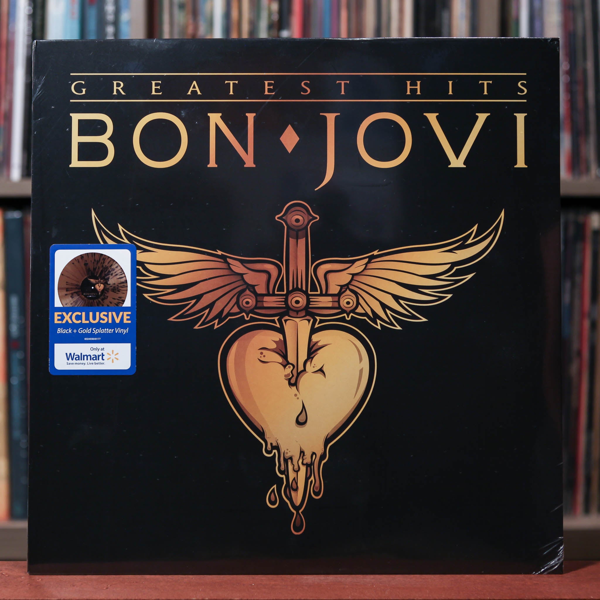 Bon Jovi - Bon Jovi - Greatest Hits - Black & Gold Spatter Vinyl - 202