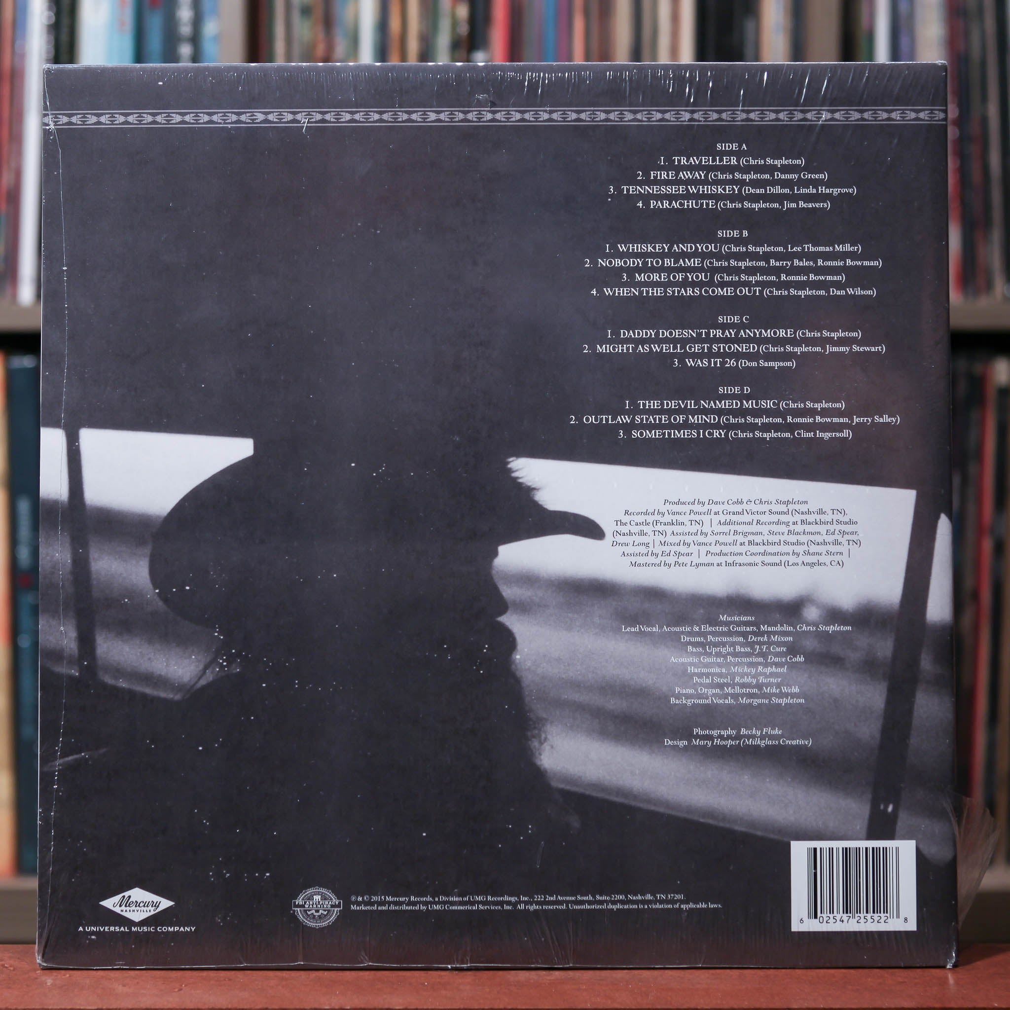 Chris Stapleton - Traveller - 2015 Mercury Nashville, SEALED