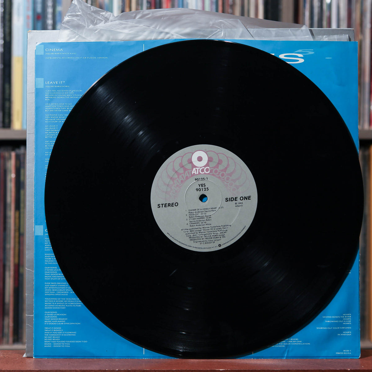 Yes - 90125 - 1983 ATCO Records, VG/VG