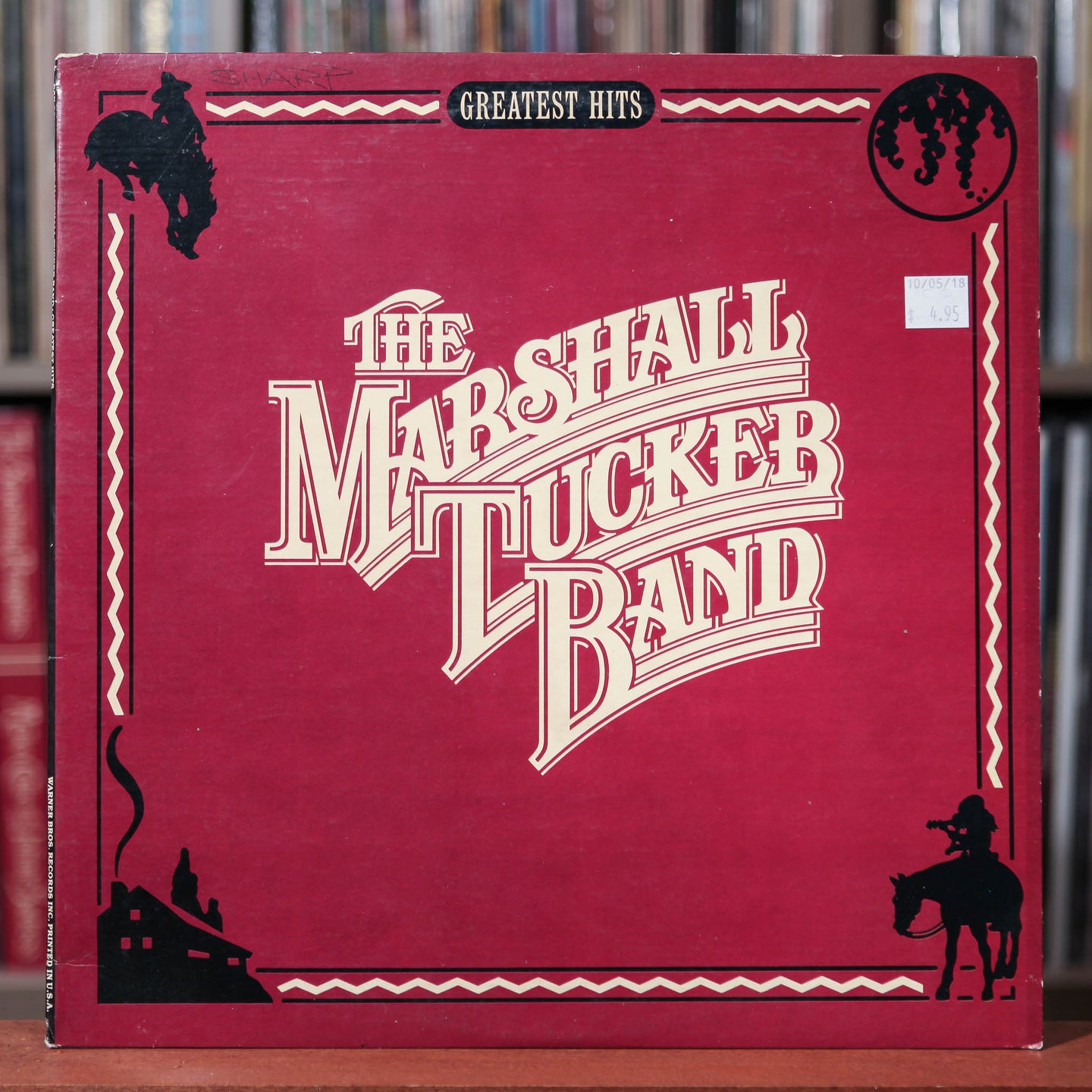 Marshall Tucker Band - Greatest Hits - 1978 Capricorn, VG+/VG