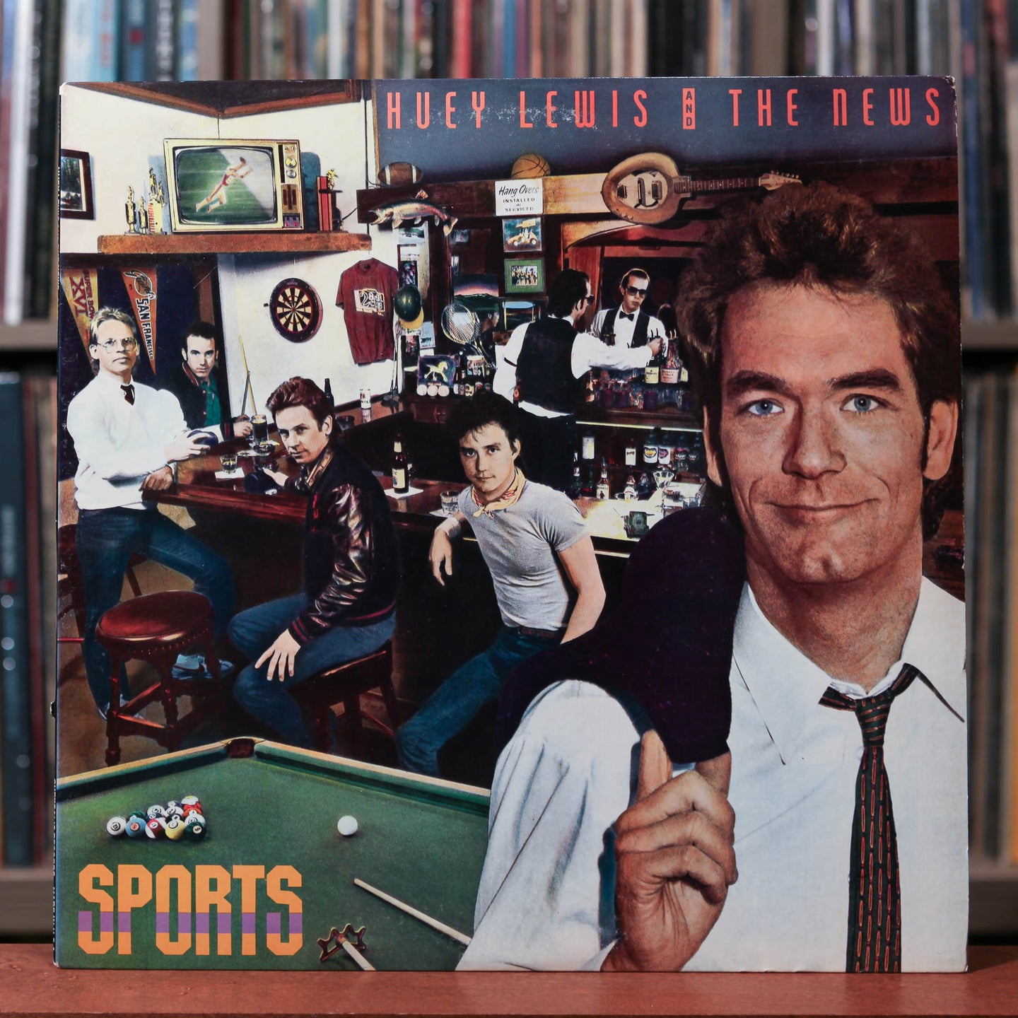 Huey Lewis And The News - Sports - 1983 Chrysalis, VG+/VG+