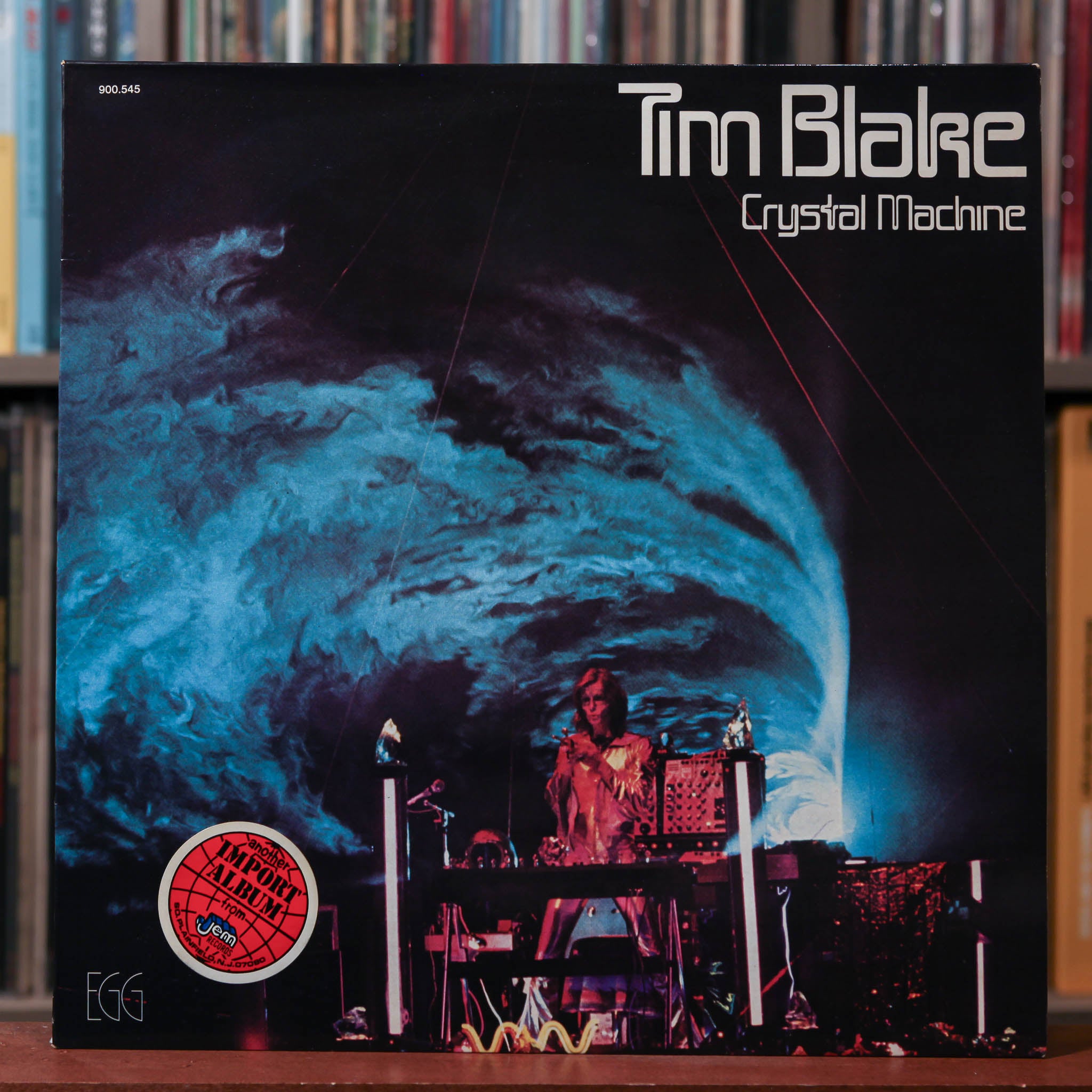 Tim Blake - Crystal Machine - FRANCE 1977 Egg, VG+/VG+ Tim Blake - Crystal Machine - FRANCE 1977 Egg, VG+/VG+