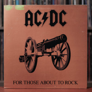 AC/DC - For Those About to Rock - 1981 Atlantic, VG/VG+