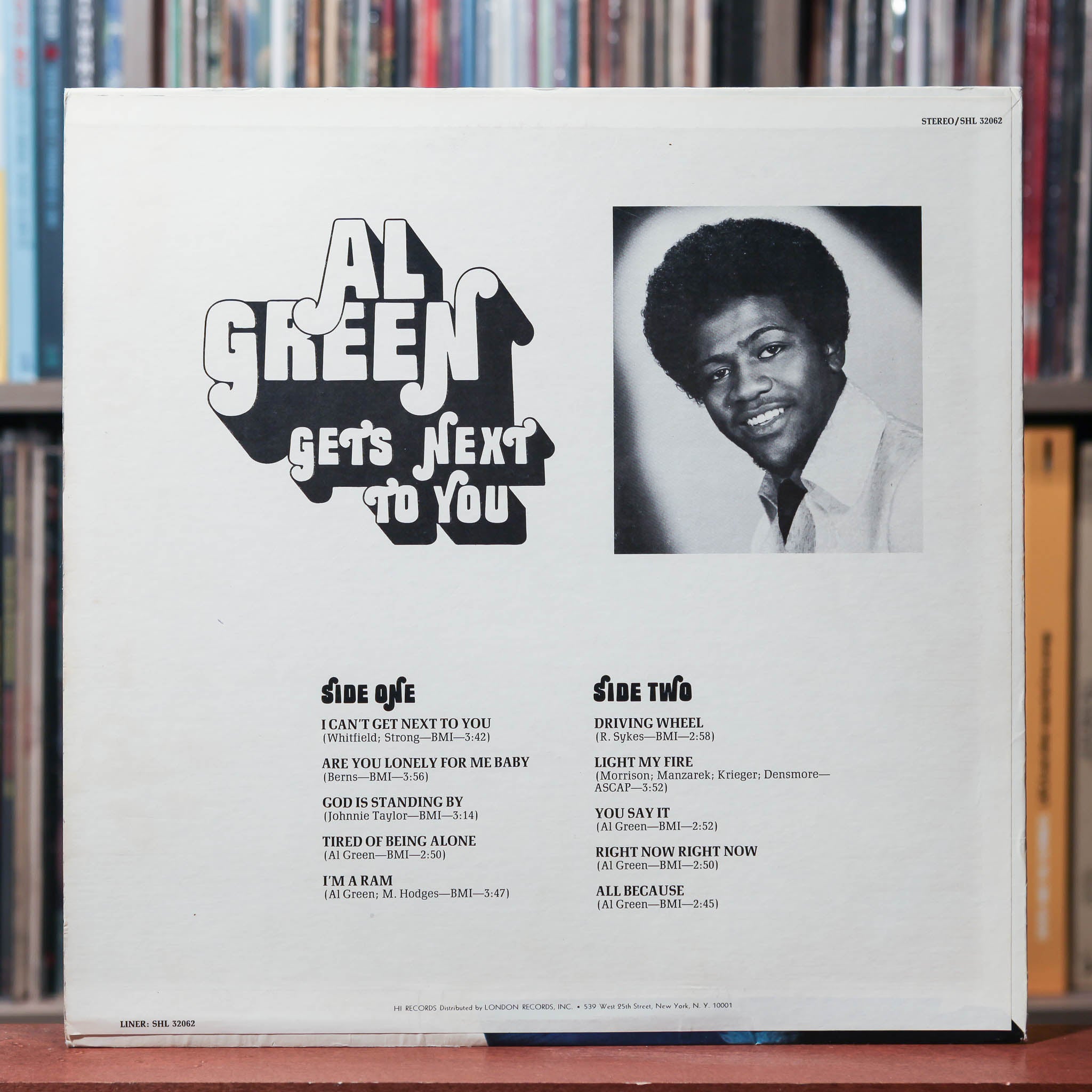 Al Green - Al Green Gets Next To You - 1971 Hi Records
