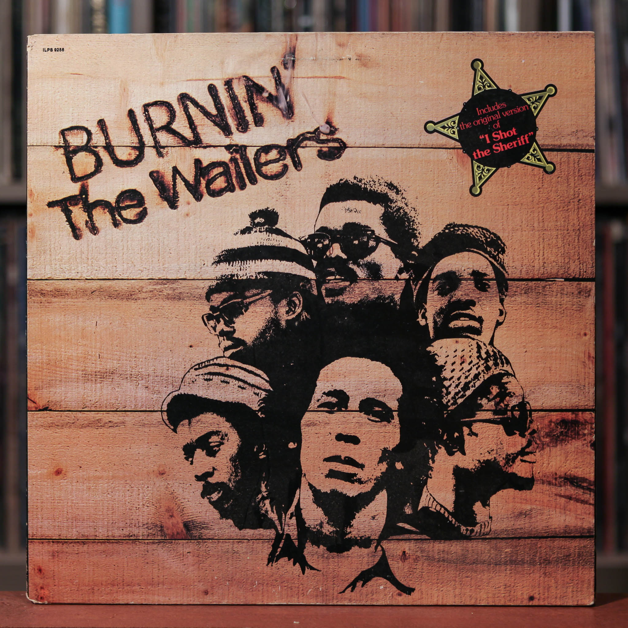 The Wailers - Burnin' - 1983 Island, VG+/VG