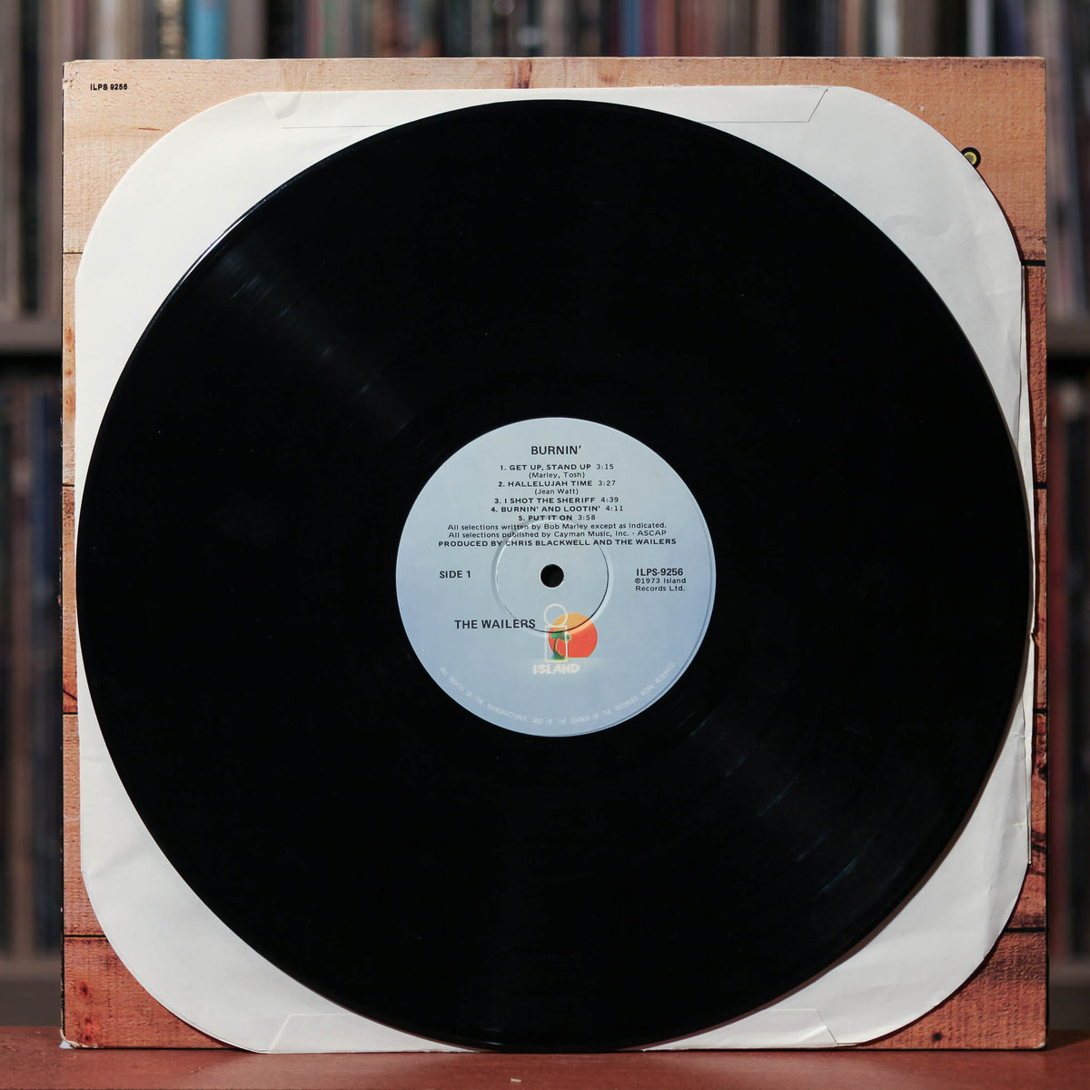 The Wailers - Burnin' - 1983 Island, VG+/VG