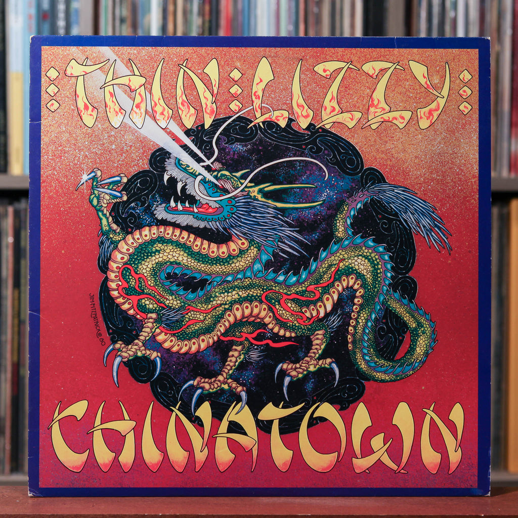 Thin Lizzy - Chinatown - 1980 Warner Bros. Records, VG+/EX