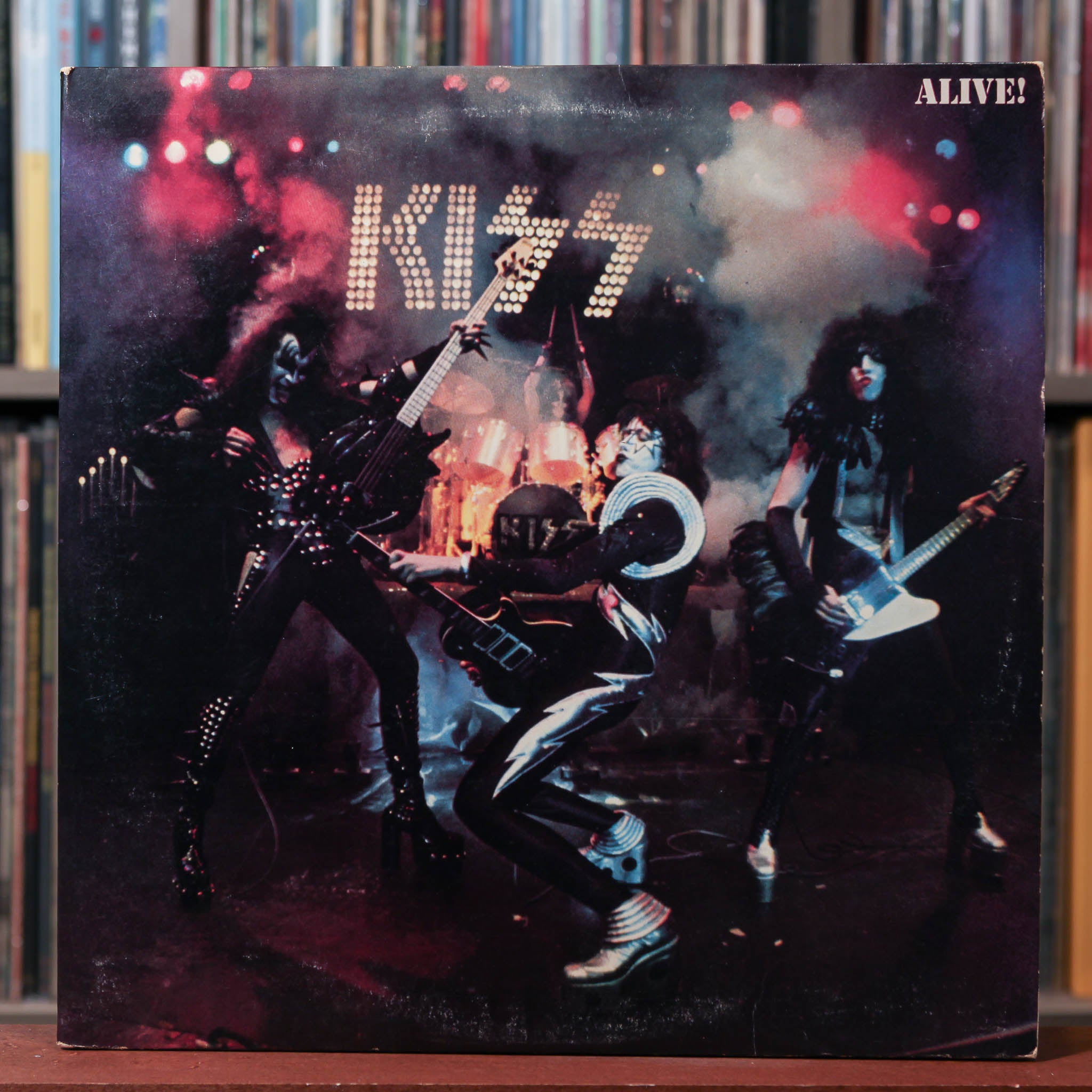 Kiss - Alive! - 2LP W/ BOOKLET 1976 Casablanca, VG/VG