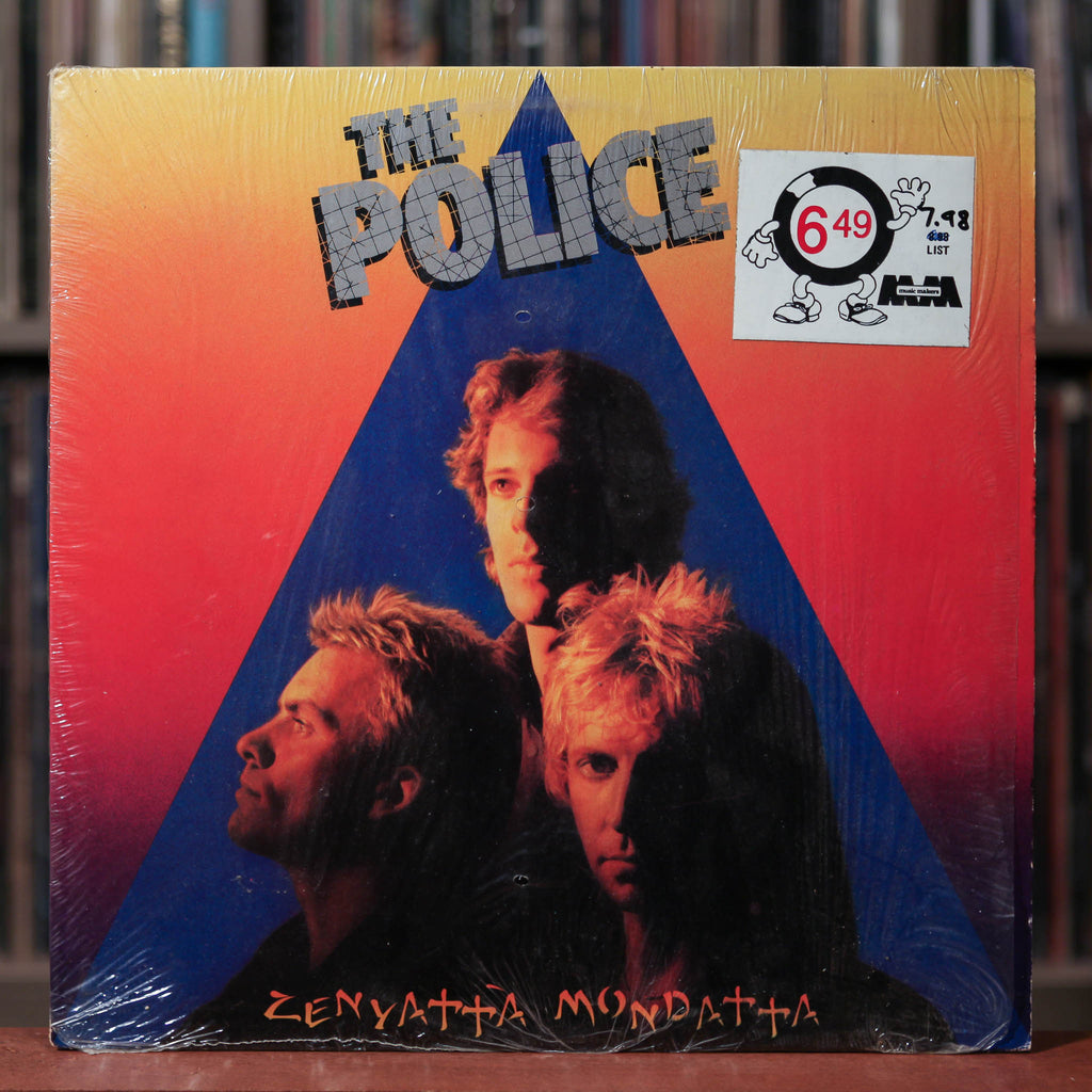 THE POLICE / ZENYATTA MONDATTA BADGE SHAPED PIX DISC / 10