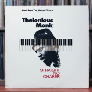 Straight No Chaser - Original Motion Picture Soundtrack - Thelonious Monk - 1989 Columbia, VG/VG+