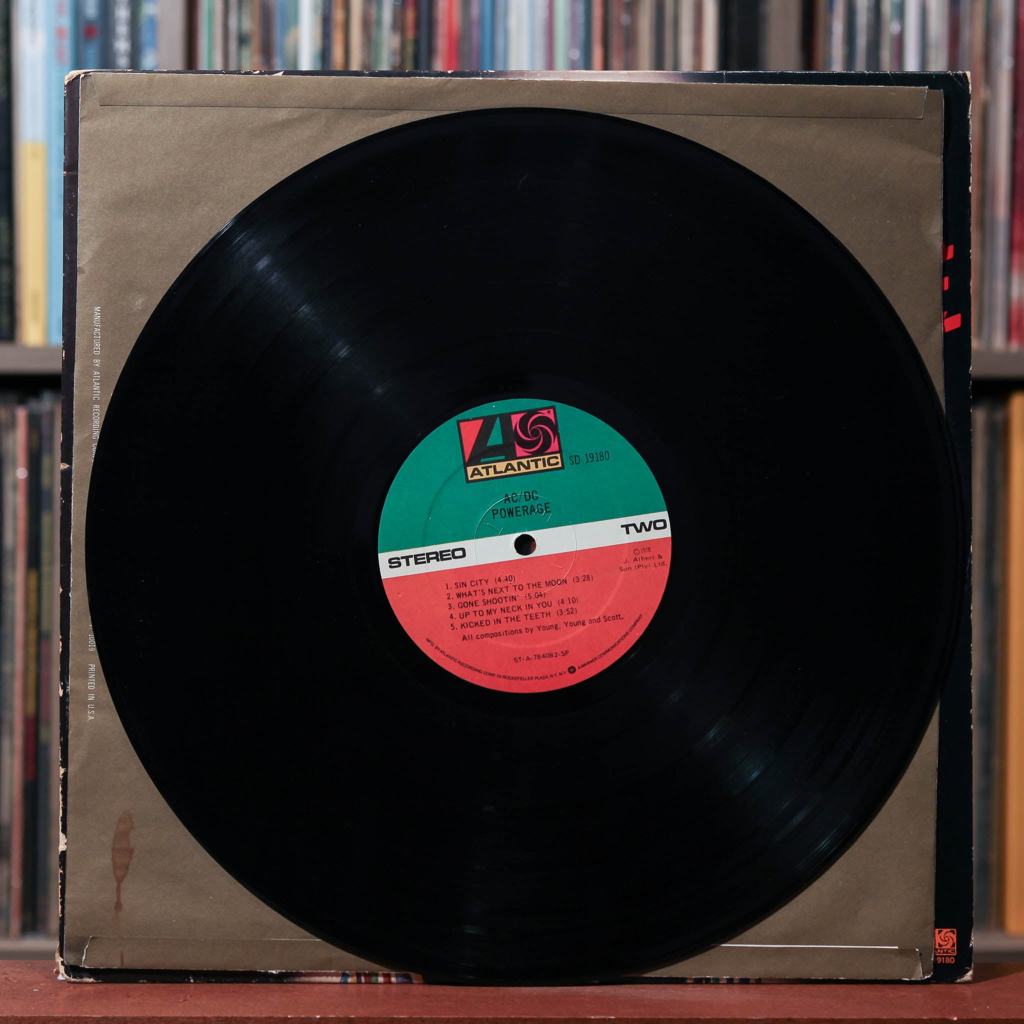 AC/DC - Powerage - 1978 Atlantic, VG/VG