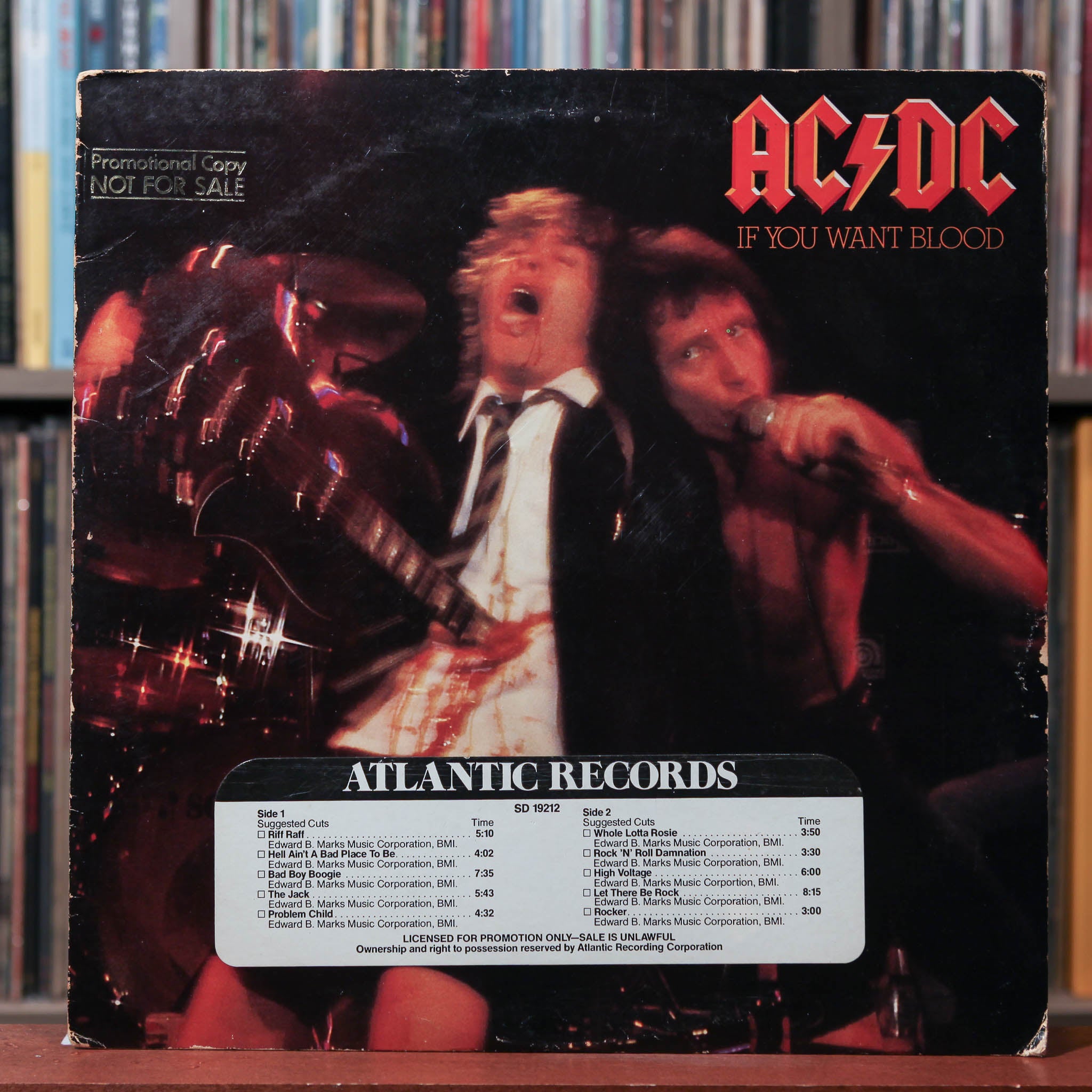 英LP Ac/Dc If You Want Blood Youve Got It K50532 ATLANTIC /00260 AC/DC - If You Want Blood You've Got It - Amazon.com Music