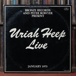 Uriah Heep - Uriah Heep Live - 2LP - 1973 Mercury, VG/VG