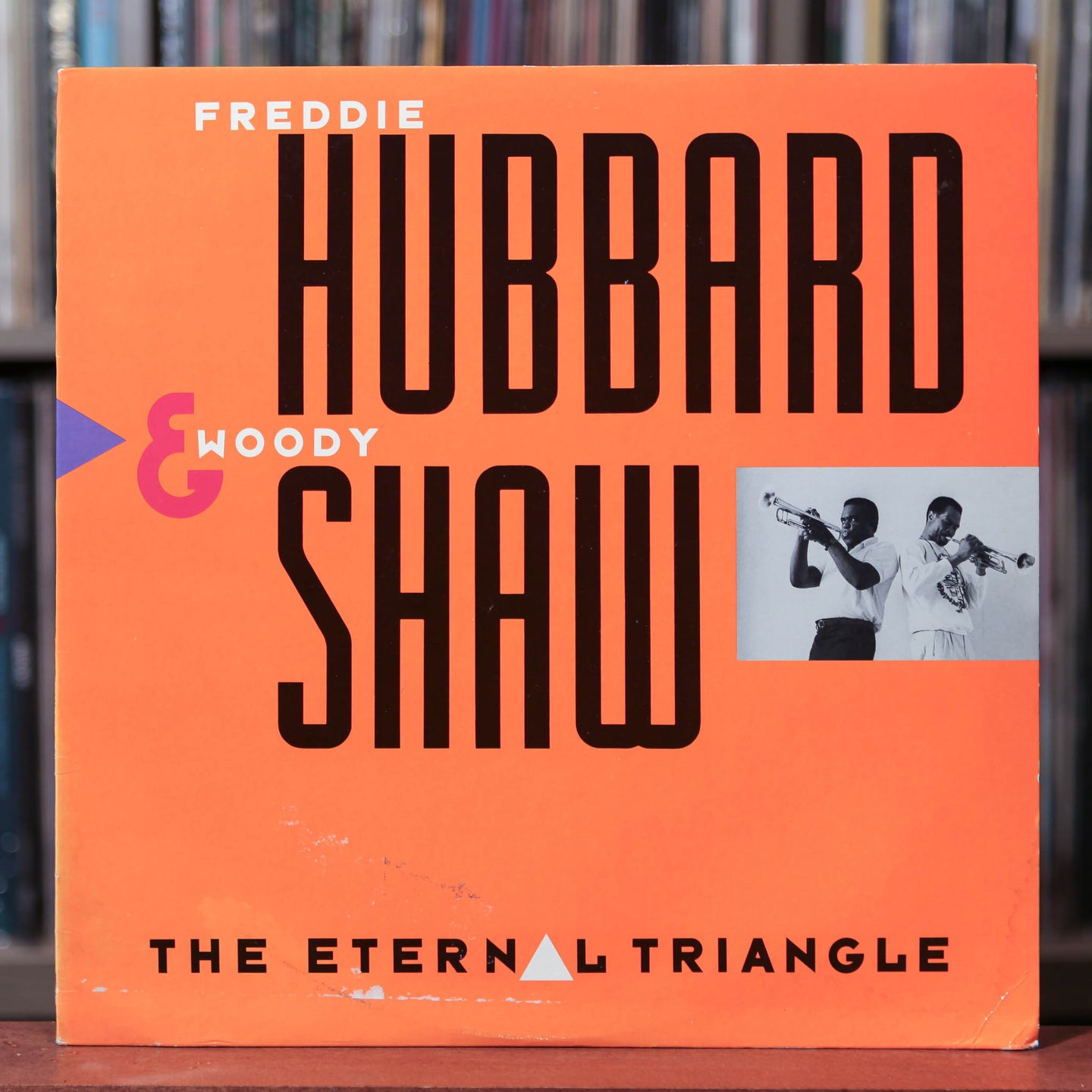 Freddie Hubbard & Woody Shaw - Eternal Triangle - 1988 Blue Note, VG/VG+