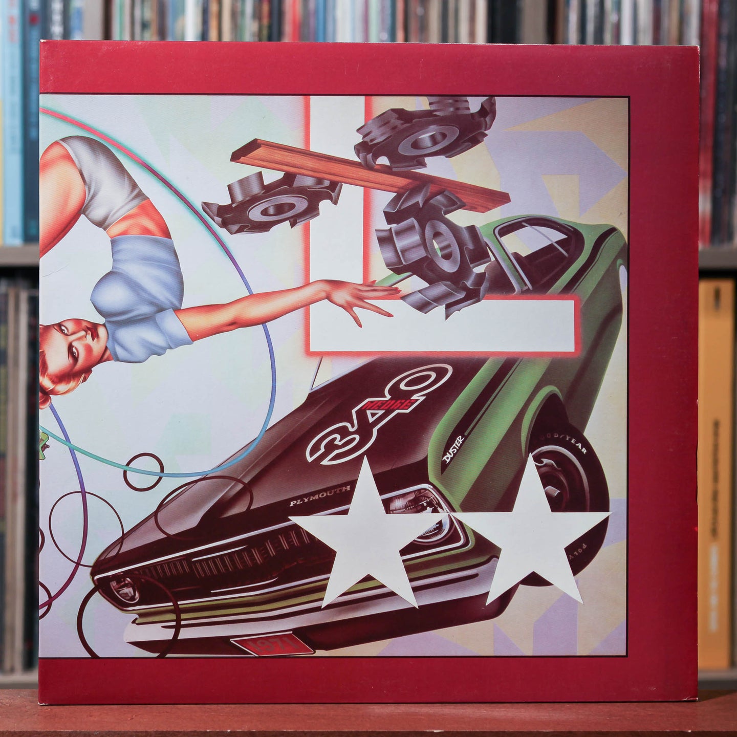 The Cars - Heartbeat City - 1984 Elektra, VG+/EX