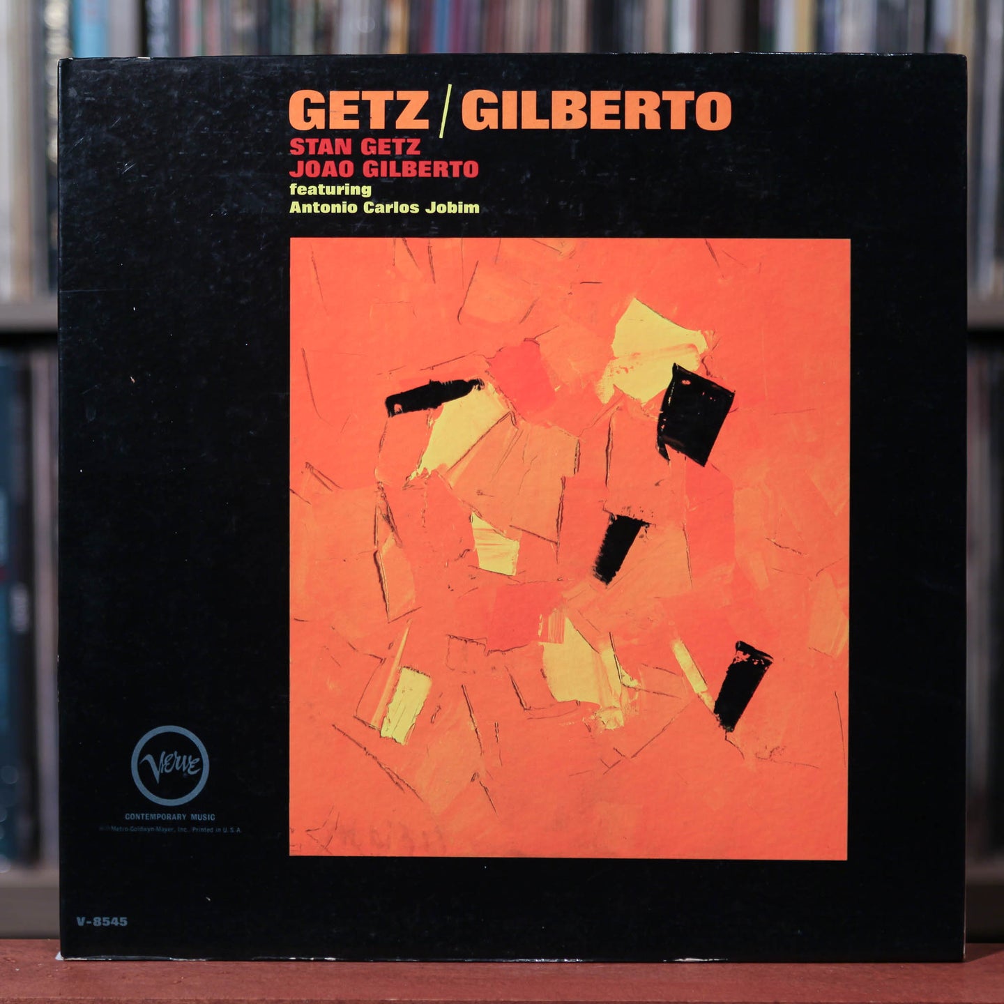 Getz/Gilberto - Stan Getz & Joao Gilberto - MGM Pressing - 1964 Verve, VG+/EX
