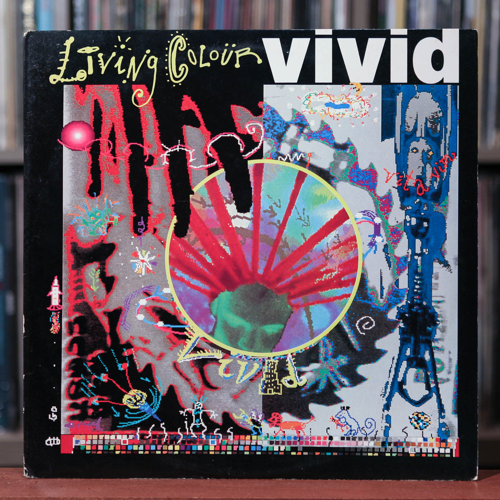 レコード LIVING COLOUR リヴィング・カラー VIVID ビビッド