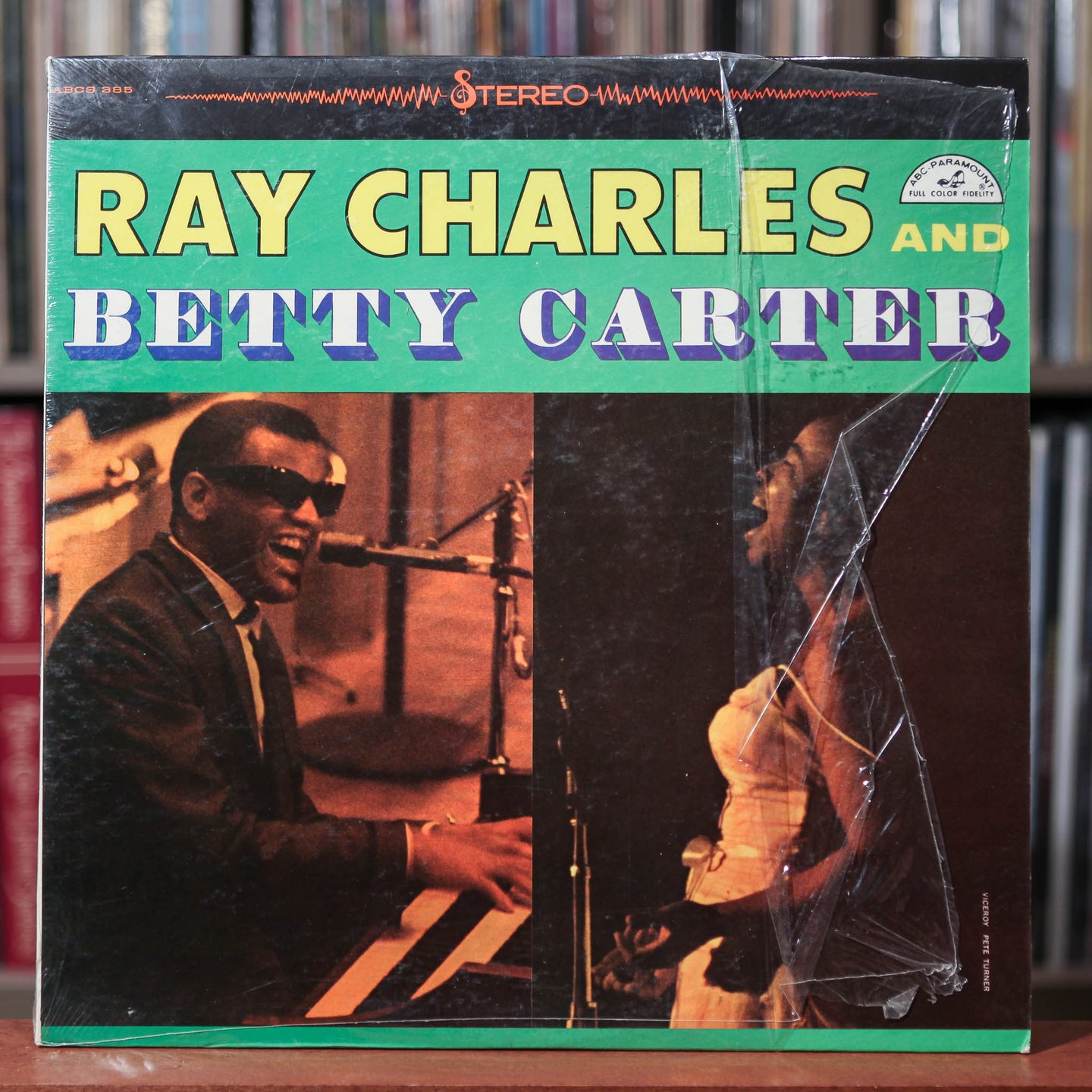 Ray Charles And Betty Carter With The Jack Halloran Singers - Ray Charles And Betty Carter With The Jack Halloran Singers - 1961 ABC, EX/VG
