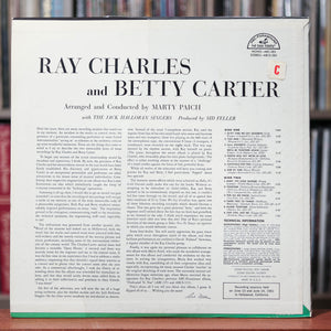 Ray Charles And Betty Carter With The Jack Halloran Singers - Ray Charles And Betty Carter With The Jack Halloran Singers - 1961 ABC, EX/VG