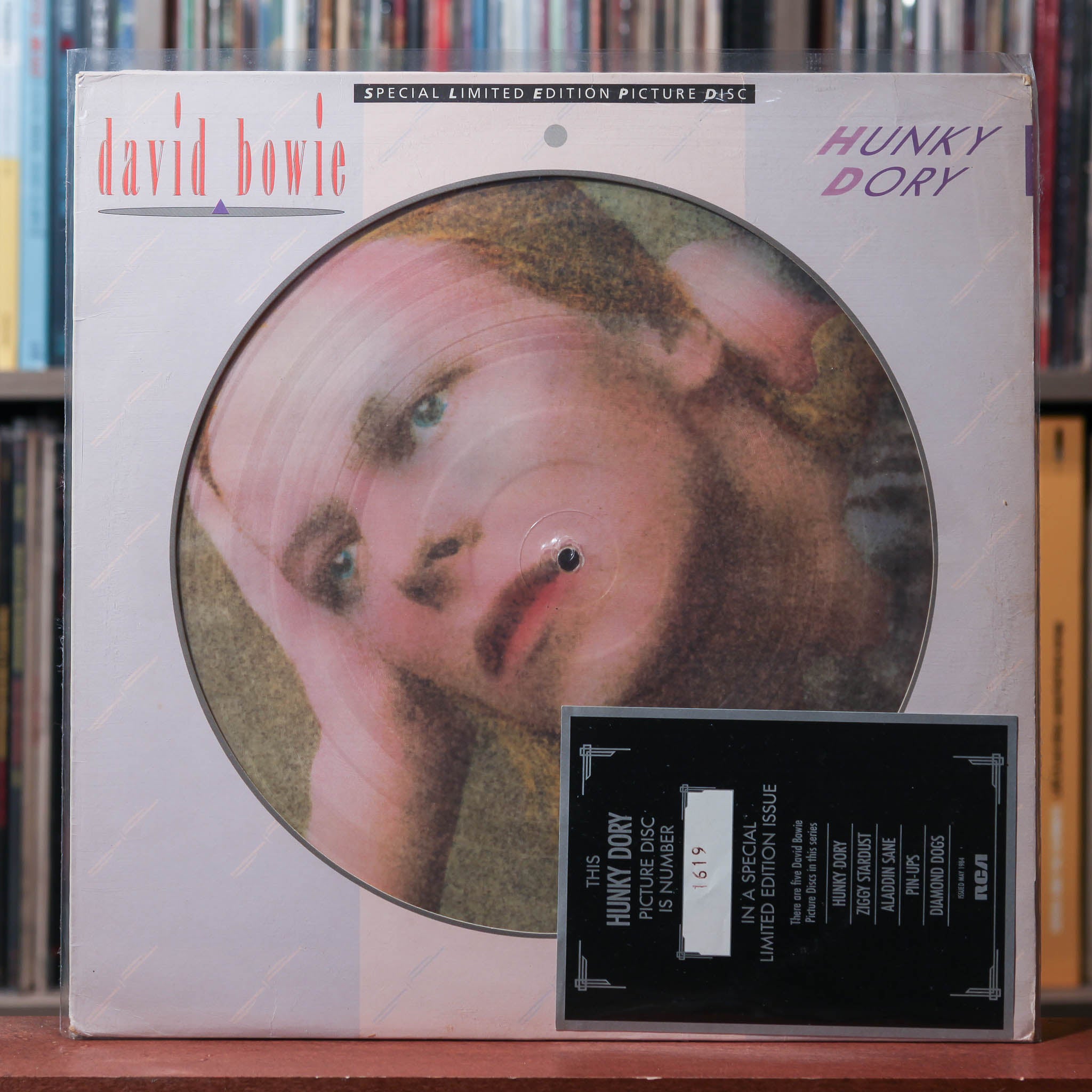 David BOWIE★Hunky Dory UK RCA オリジナル David Bowie - Hunky Dory - UK LTD #'rd ED PICTURE DISC 1984