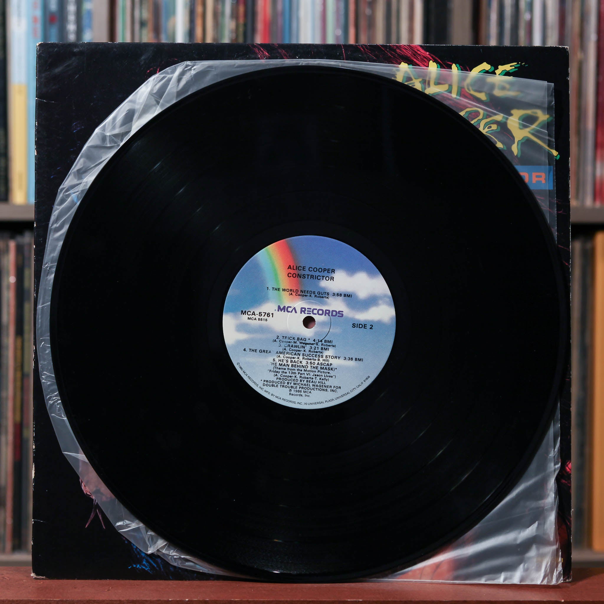 Alice Cooper - Constrictor - 1986 MCA Records, VG/EX