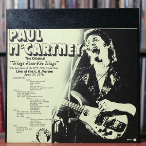 Paul McCartney & Wings - The Original "Wings From The Wings" - 3LP - RARE Color Vinyl - 1976 Idle Mind Productions, EX/NM