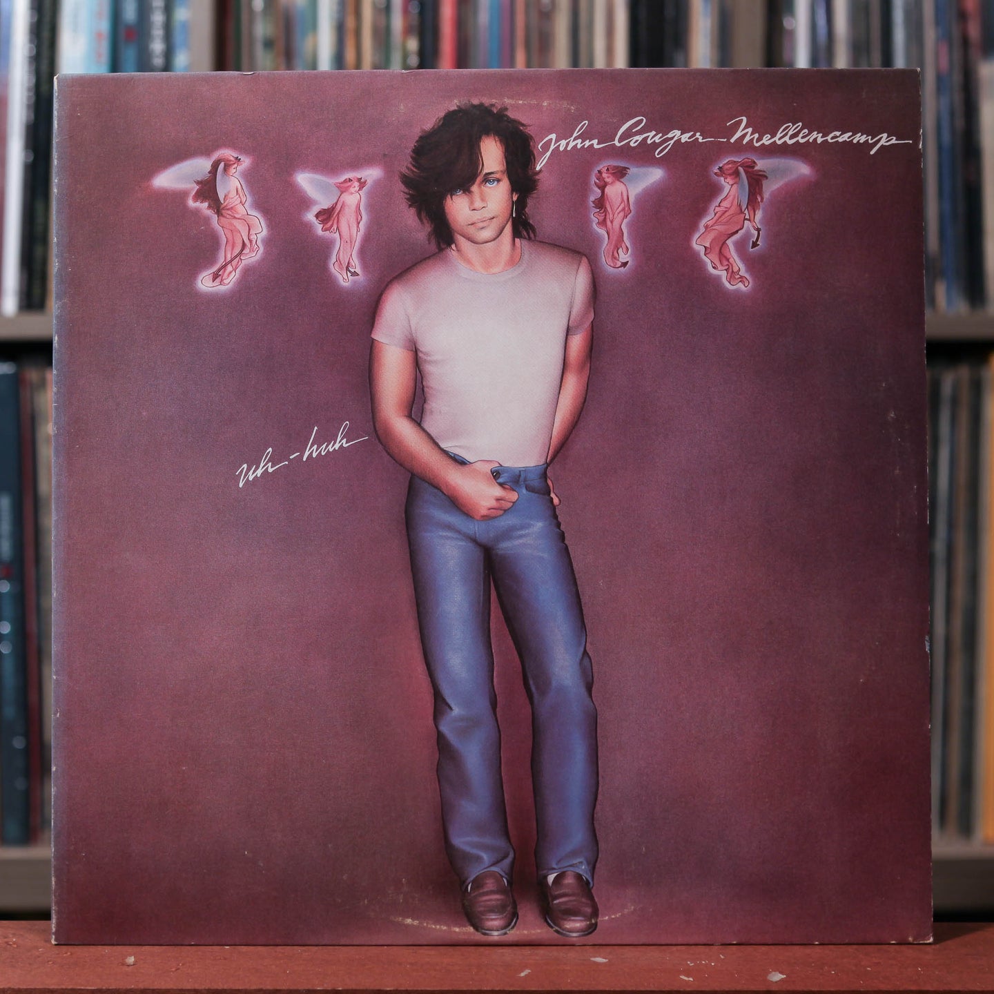 John Cougar Mellencamp - Uh-Huh - 1983 Riva, VG+/VG