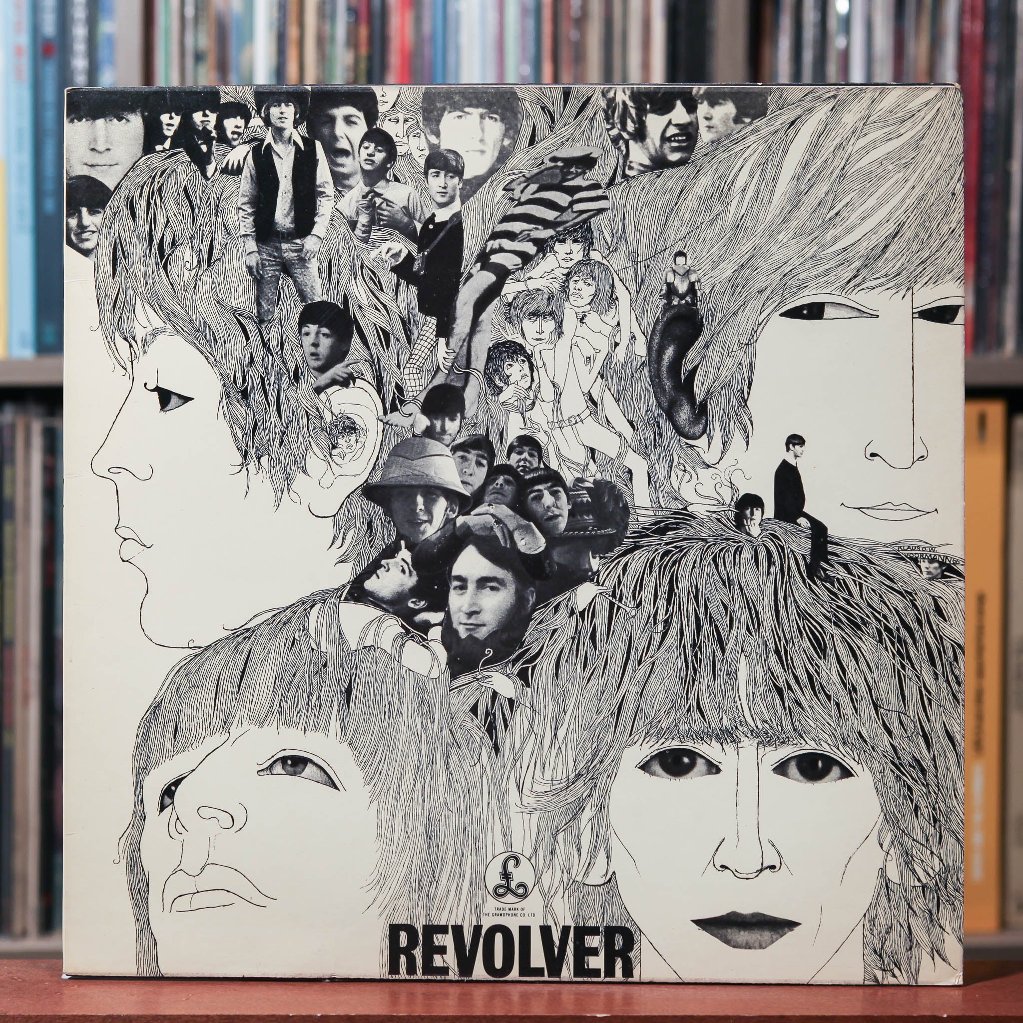 The Beatles - Revolver - UK 1973 Parlophone, VG+/EX